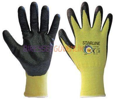 Starline 115100 Aramid Nitril Kaplı Kesilmeye Dirençli Eldiven