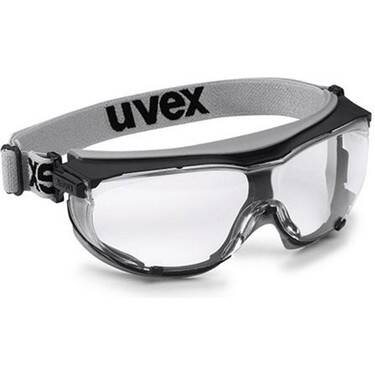 Uvex 9307375 Carbonvision Şeffaf Lens Google Sızdırmaz Koruyucu Gözlük