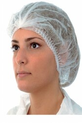 Yaprak - Yaprak Çift Geniş Lastik Beyaz Tela Bone 52Cm P100